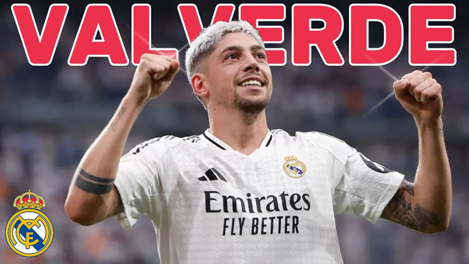 Valverde là trụ cột khó thay thế nơi tuyến giữa của Real