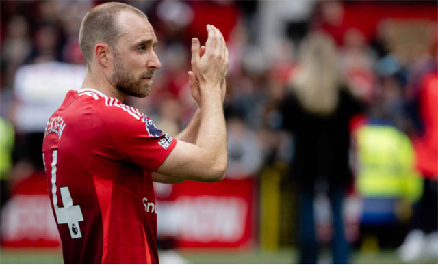Christian Eriksen chia tay MU