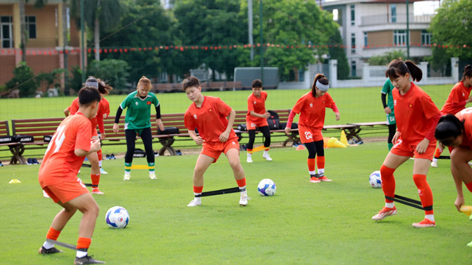 ĐT U20 nữ Việt Nam hội quân.