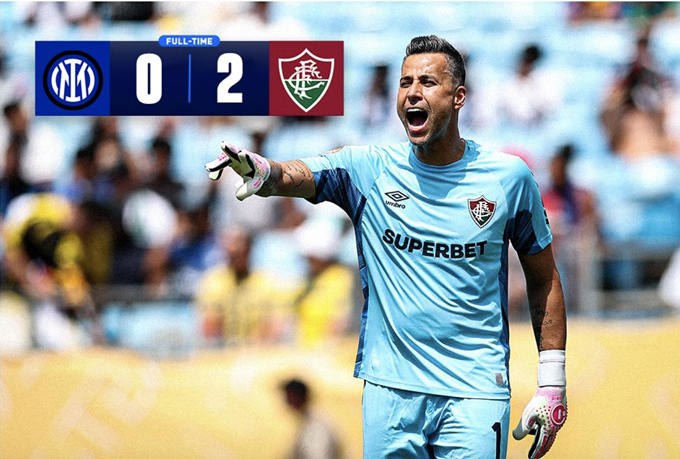 Fabio vừa giúp Fluminense đánh bại Inter để giành quyền vào tứ kết FIFA Club World Cup 2025
