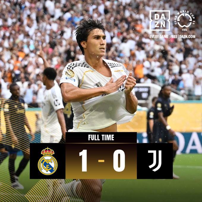 Real Madrid có chiến thắng tối thiểu trước Juventus