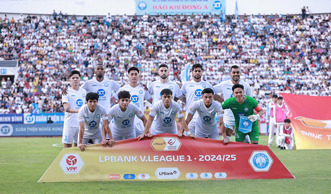 V.League có số lượng trung bình khán giả tới sân cao nhất Đông Nam Á ở mùa giải 2024/25 - Ảnh: Đức Cường 