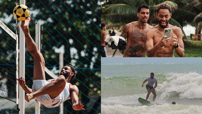  Matheus Cunha đam mê  footvolley