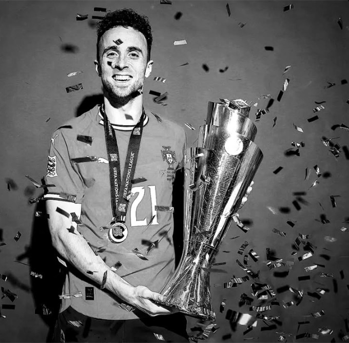 Jota và danh hiệu vô địch UEFA Nations League hồi tháng 6 vừa qua