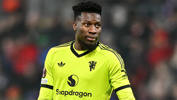Ruben Amorim rút lại quyết định về Andre Onana