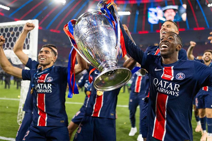 Trong khi Dembele chấn thương và chưa thể hiện gì được, thì Hakimi đang rất nổi bật tại FIFA Club World Cup 2025
