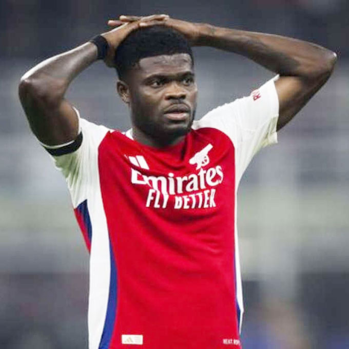 Partey vừa chia tay Arsenal do hết hợp đồng