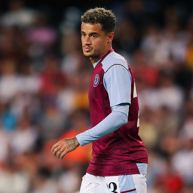 Coutinho không thể đáp ứng được kỳ vọng ở Aston Villa