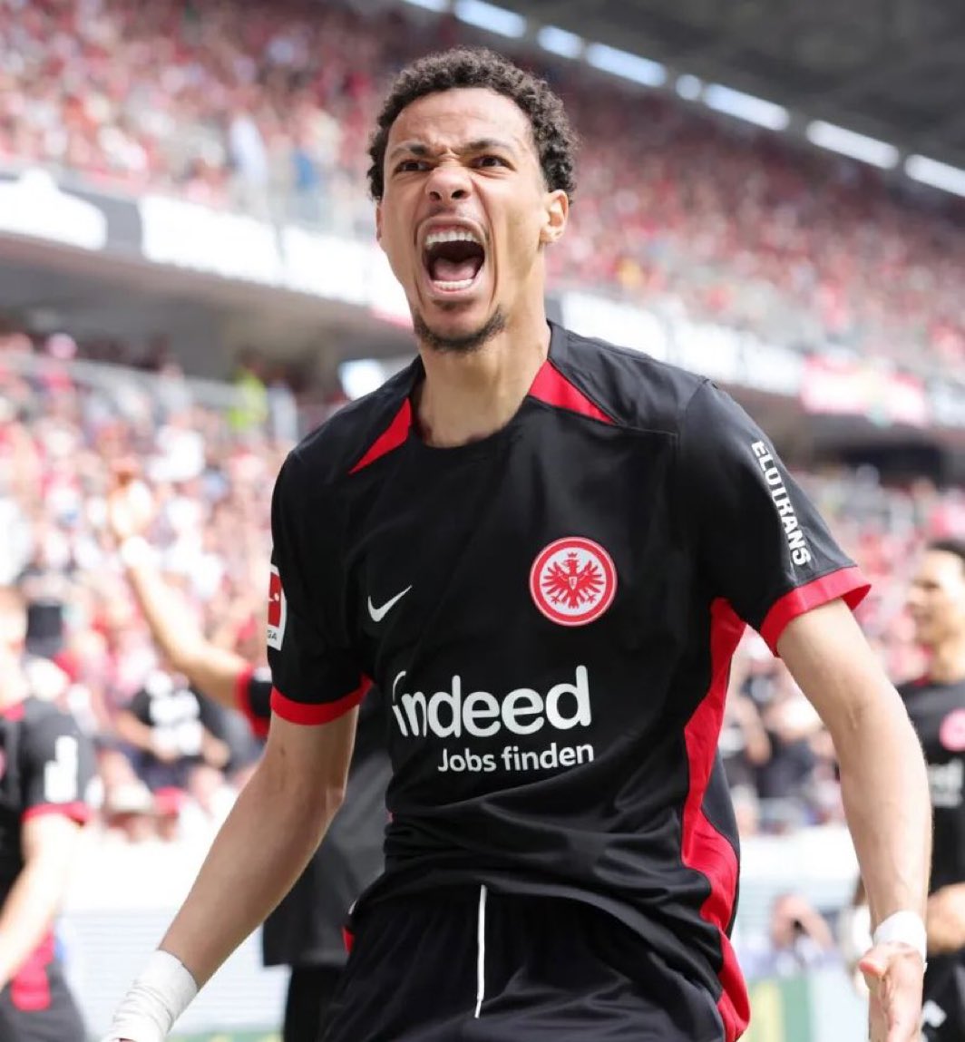 Ekitike đã có mùa giải thăng hoa ở Frankfurt