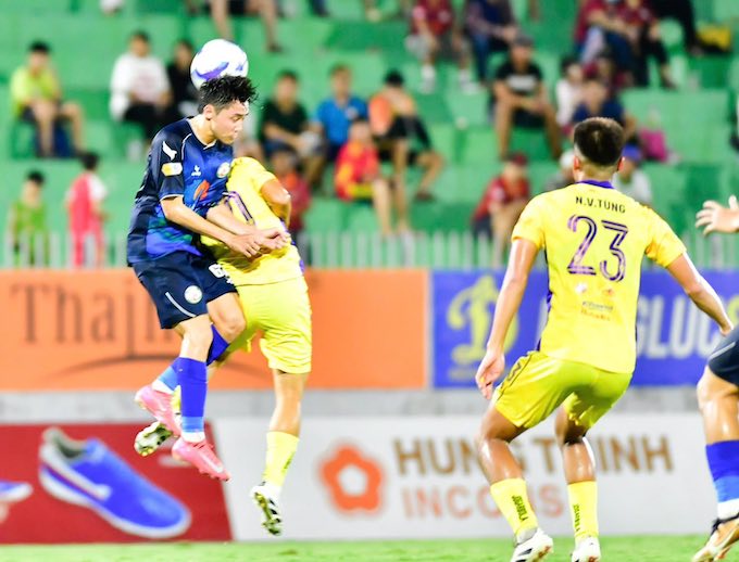 Trận đấu cuối cùng của Bình Định ở V.League 2024/25. Ảnh: CTV