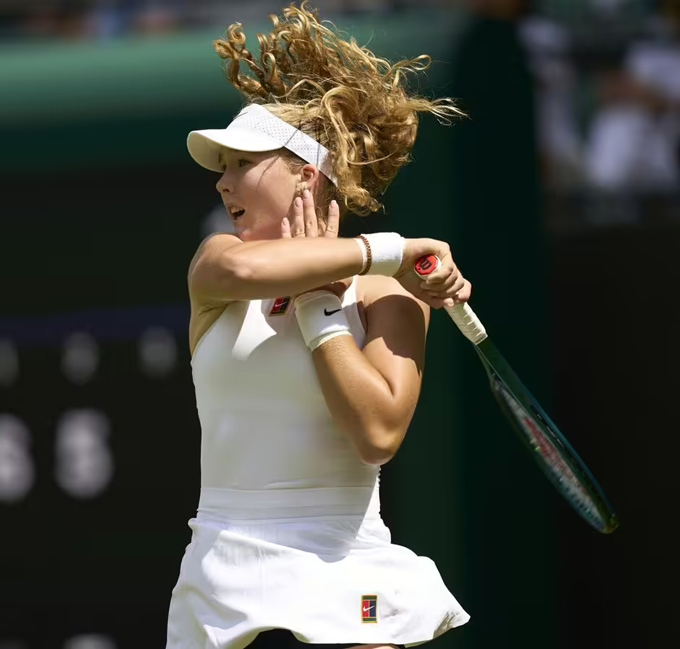 Andreeva đang thi đấu ấn tượng tại Wimbledon 2025