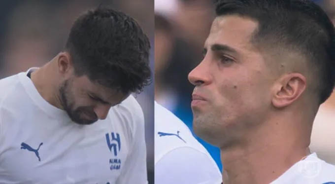 Neves và Cancelo khóc vì nhớ Jota