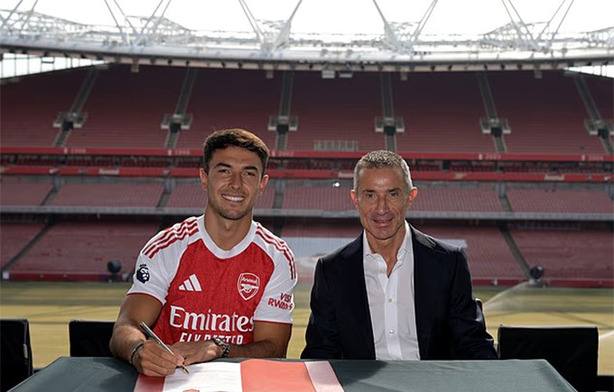 Arsenal phải chi tới 61 triệu bảng để chiêu mộ Martin Zubimendi