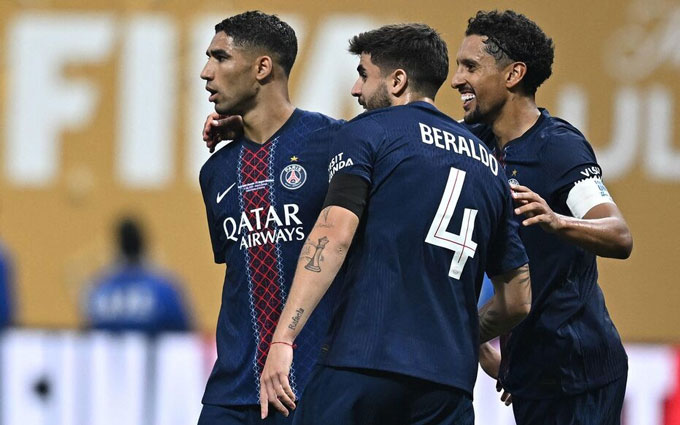 PSG đang cho thấy sức mạnh của nhà ĐKVĐ châu Âu