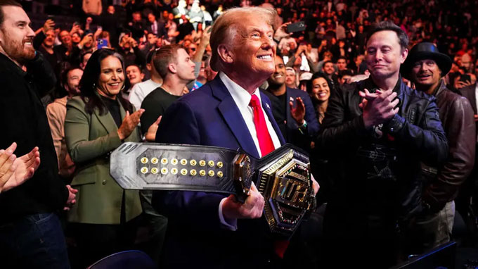 Tổng thống Donald Trump lên kế hoạch tổ chức đấu võ tại Nhà trắng