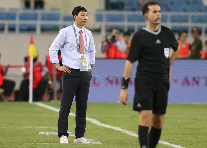 Kim Sang Sik được kỳ vọng sẽ dẫn dân U23 Việt Nam đi sâu tại giải U23 Đông Nam Á. Ảnh: Minh Tuấn