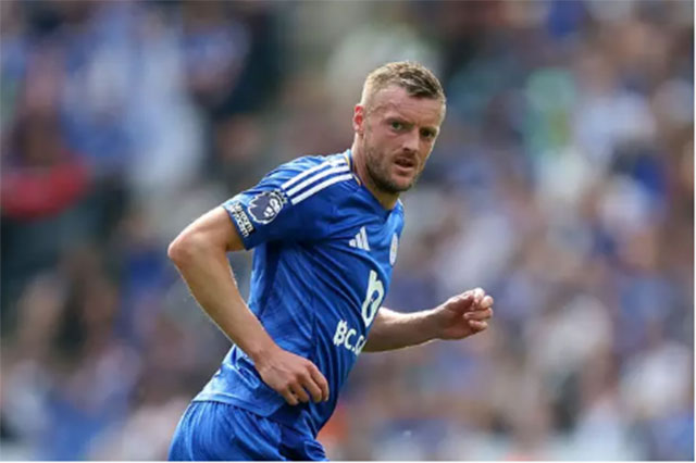 Vardy mới hết hợp đồng với Leicester City
