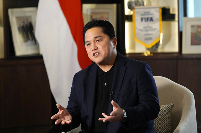 Ông Erick Thohir muốn CLB Indonesia tập trung cho AFC Champions League Two 