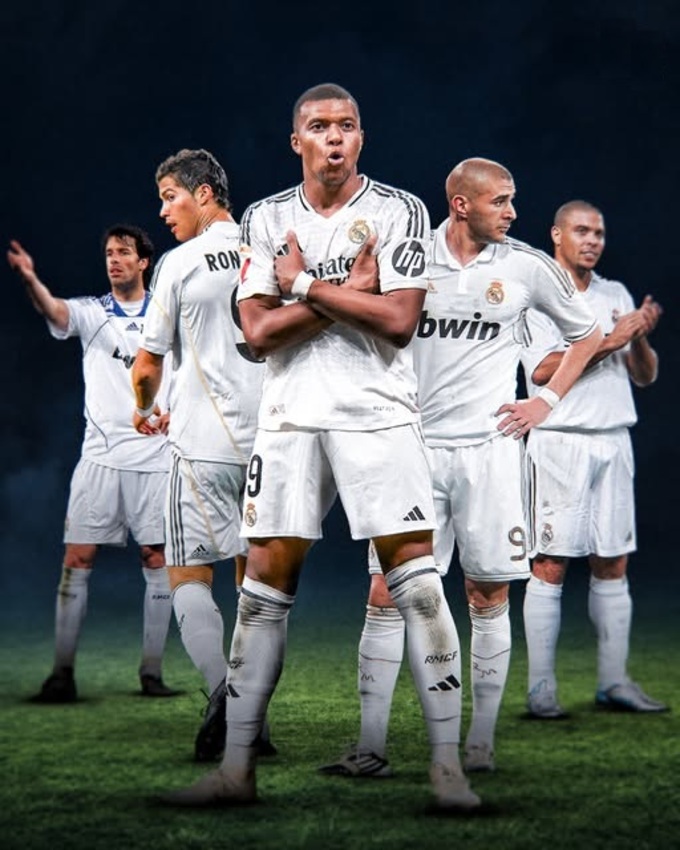Real Madrid luôn có trong đội hình những tiền đạo hay nhất thế giới.