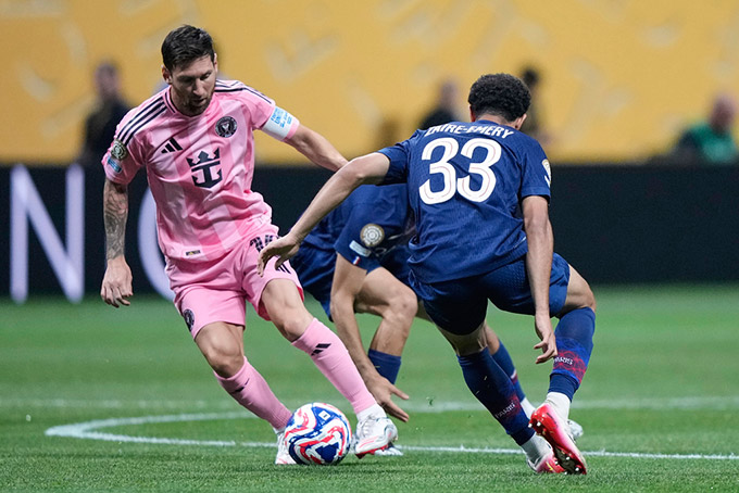 Messi cùng đồng đội đã dừng chân ở vòng 1/8 FIFA Club World Cup 2025