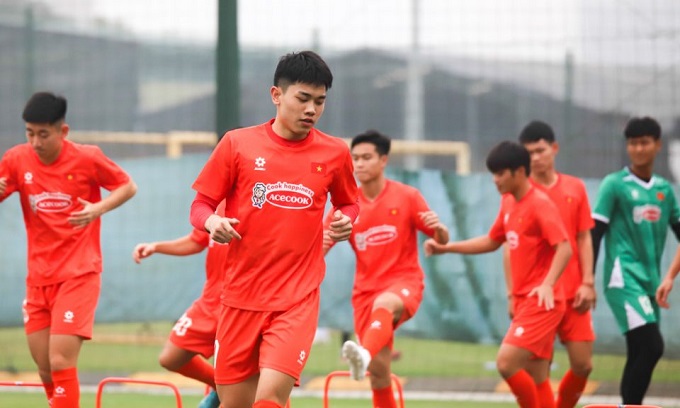 Tiền đạo Nguyễn Đình Bắc 