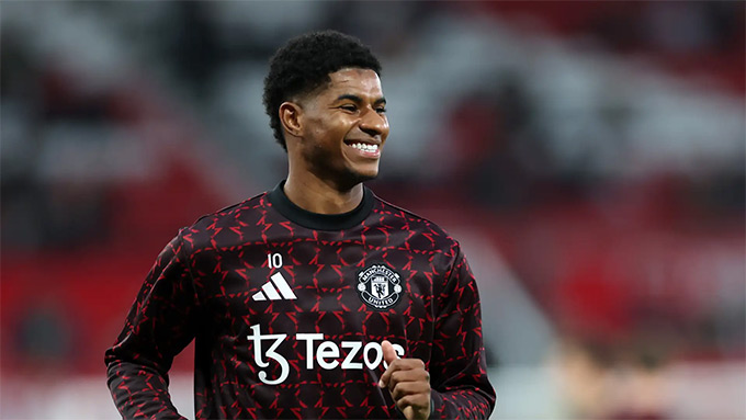 Rashford đã trở lại sân tập Carrington