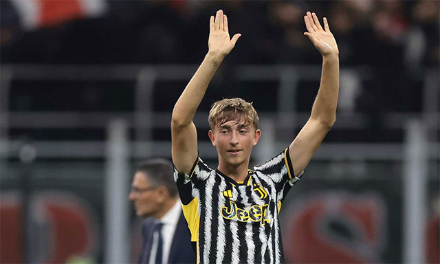 Huijsen từng có thời gian thi đấu cho Juventus