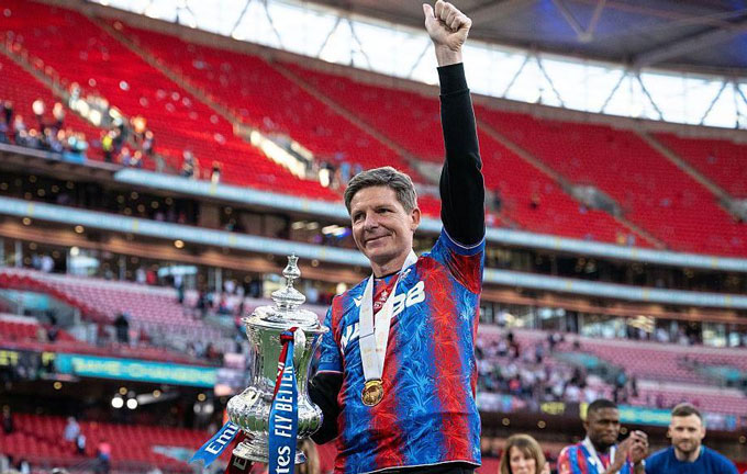Palace đã giành suất dự Europa League mùa tới nhờ vô địch FA Cup 2024/25