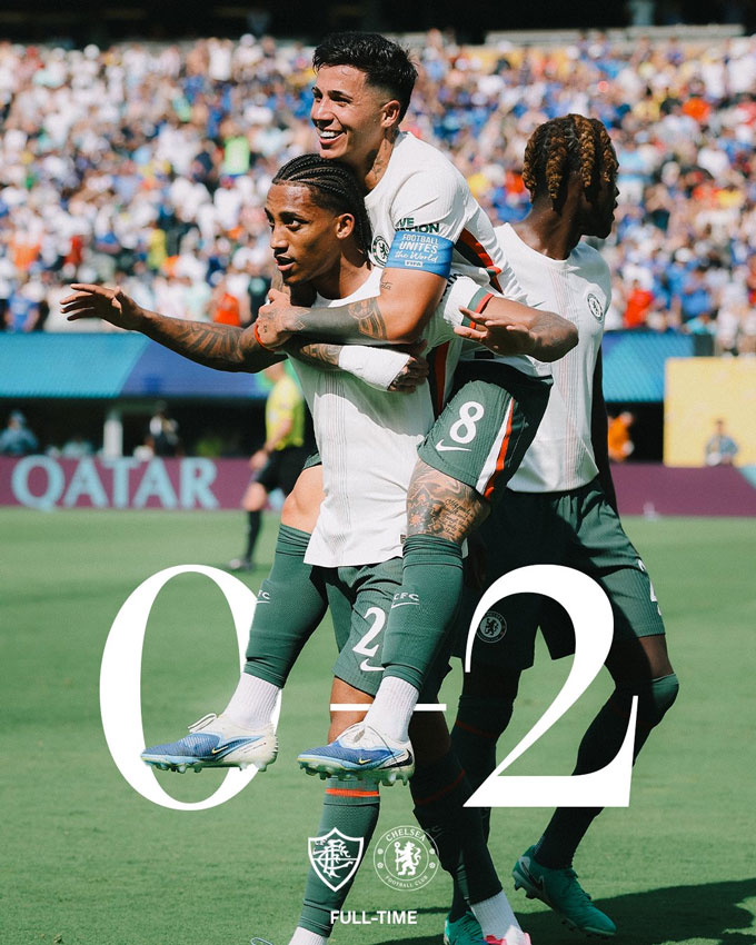 Chiến thắng 2-0 trước Fluminense mang về rất nhiều lợi ích cho Chelsea