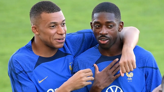 Đôi bạn thân Mbappe - Dembele sẽ đối đầu nhau tại bán kết FIFA Club World Cup