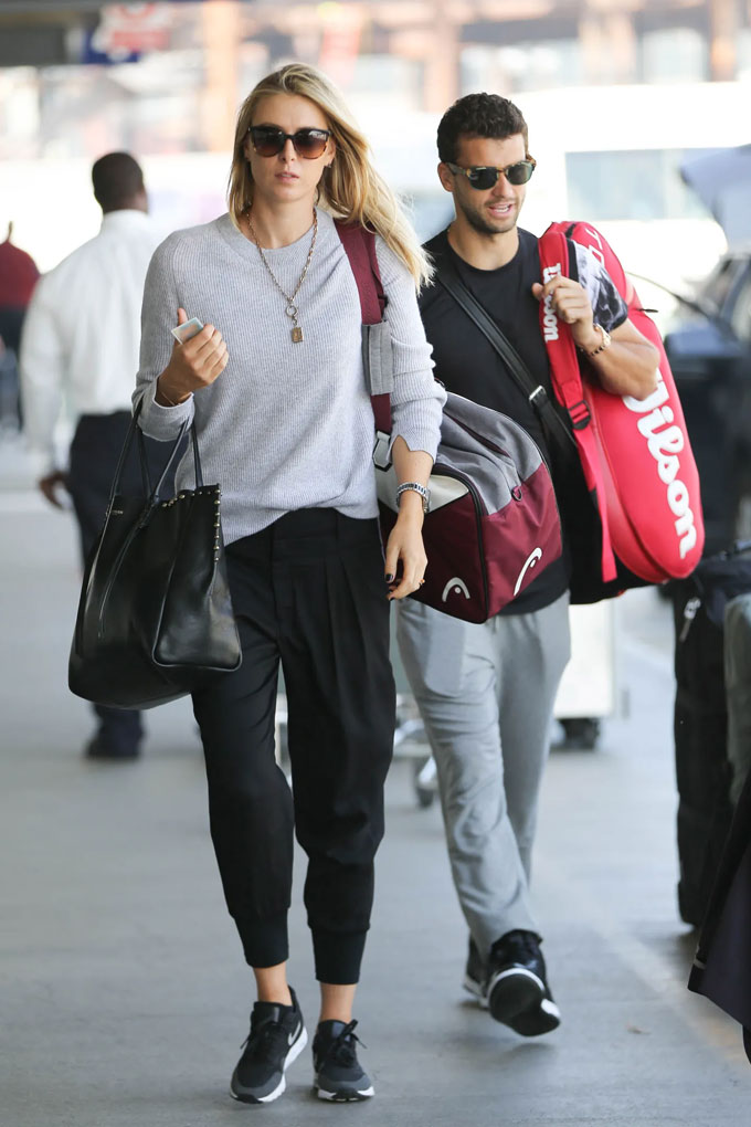 Sharapova và Dimitrov từng đi lại với nhau