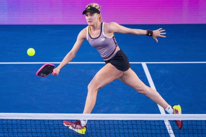 Bouchard bị phạt vì mâu thuẫn với đồng đội ở một giải pickleball