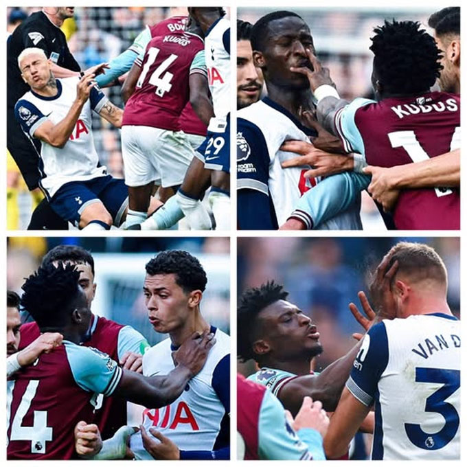 Kudus từng va chạm với nhiều cầu thủ Tottenham mùa trước nhưng nay anh sẽ sát cánh cùng họ cho mục tiêu đưa Spurs trở lại Top 4