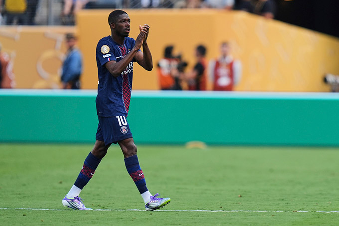 Dembele hoàn toàn lột xác ở mùa này