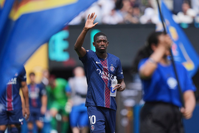 Dembele đang thắng tiến nhanh tới cuộc đua Bóng vàng