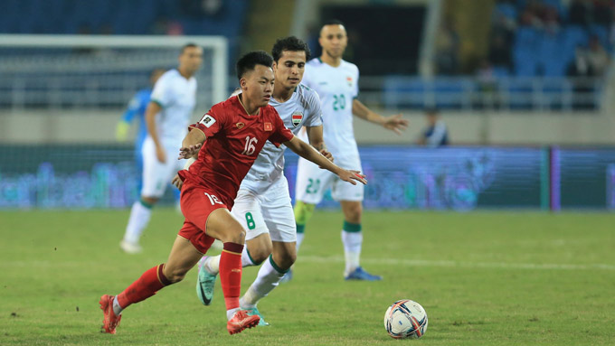 Thái Sơn là một trong những niềm hy vọng của U23 Việt Nam. Ảnh: Minh Tuấn