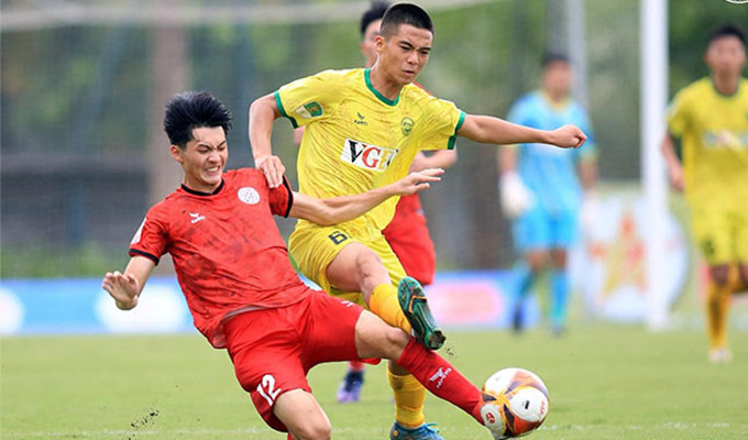 Trần Gia Huy từng được xem là tài năng trẻ nhận được rất nhiều kỳ vọng của lò đào tạo HAGL 