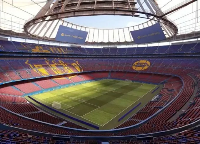 Barca dự tính khánh thành sân Camp Nou vào hè 2026