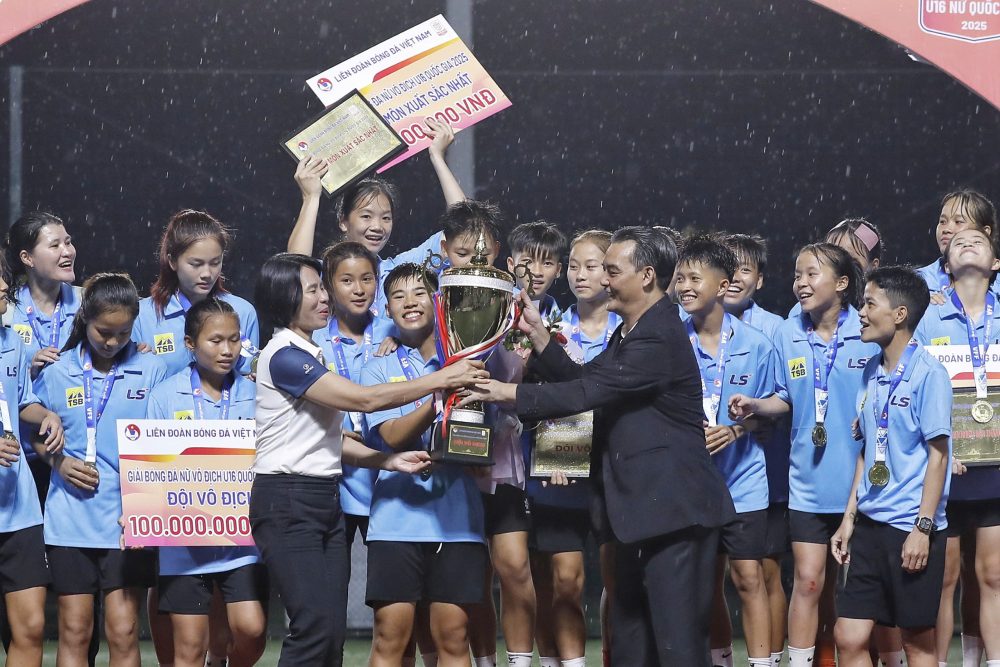 Hà Nội bảo vệ thành công chức vô địch tại giải U16 nữ Quốc gia 2025