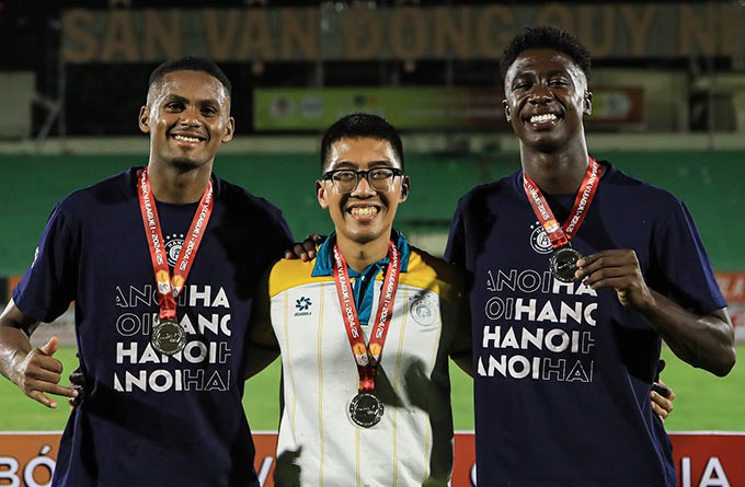 CLB Hà Nội giữ Daniel Passira, chia tay Joao Pedro (phải) - Ảnh: Hà Nội FC 