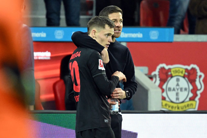 Wirtz là nhân tố tối quan trọng trong hệ thống chiến thuật của Alonso tại Leverkusen