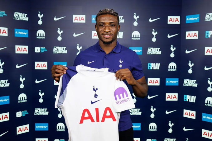 Mohammed Kudus gia nhập Tottenham