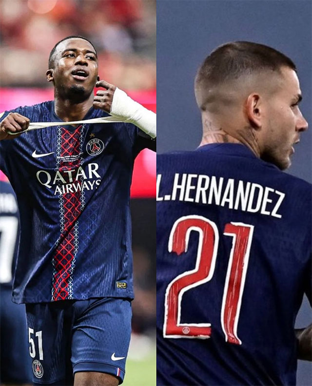 Willian Pacho và Lucas Hernandez đều lỡ chung kết FIFA Club World Cup vì án treo giò