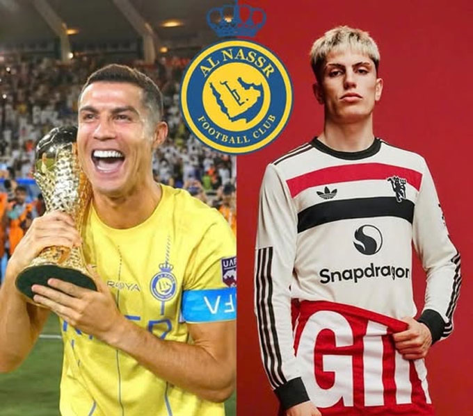Al Nassr của Ronaldo từng liên hệ với Garnacho nhưng cầu thủ này đã từ chối