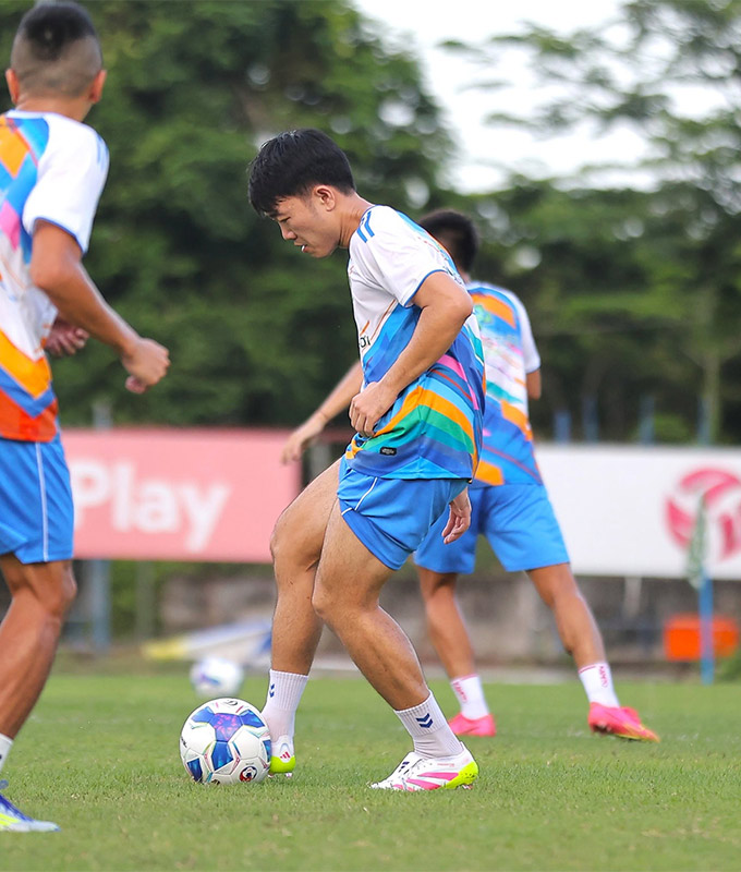 Xuân Trường nhận được sự kỳ vọng lớn giúp Bình Phước thăng hạng V.League mùa tới - Ảnh: BPFC