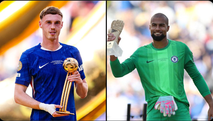 Cole Palmer và Sanchez được vinh danh ở FIFA Club World Cup