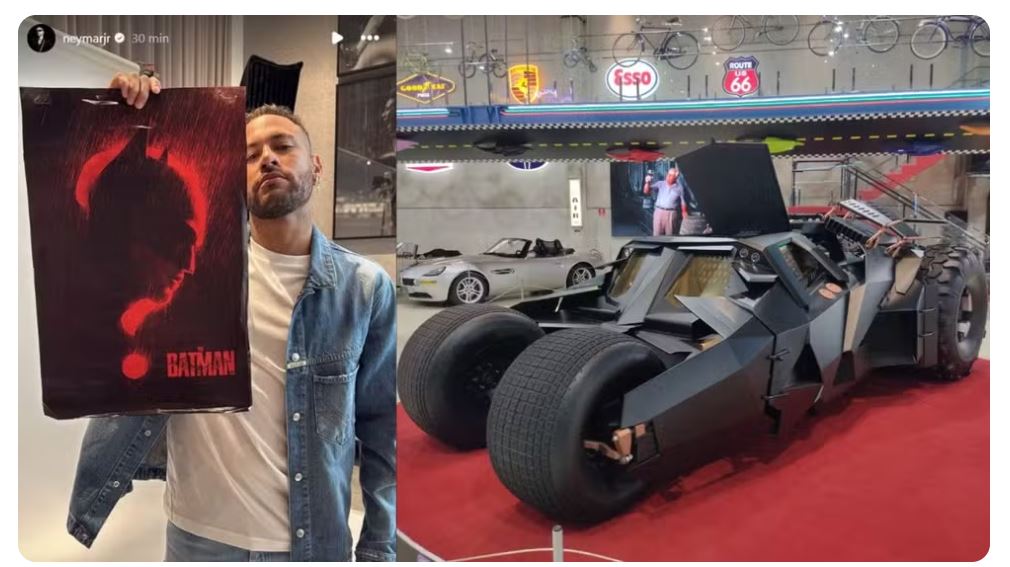 Neymar trở thành chủ nhân chiếc “batmobile” 