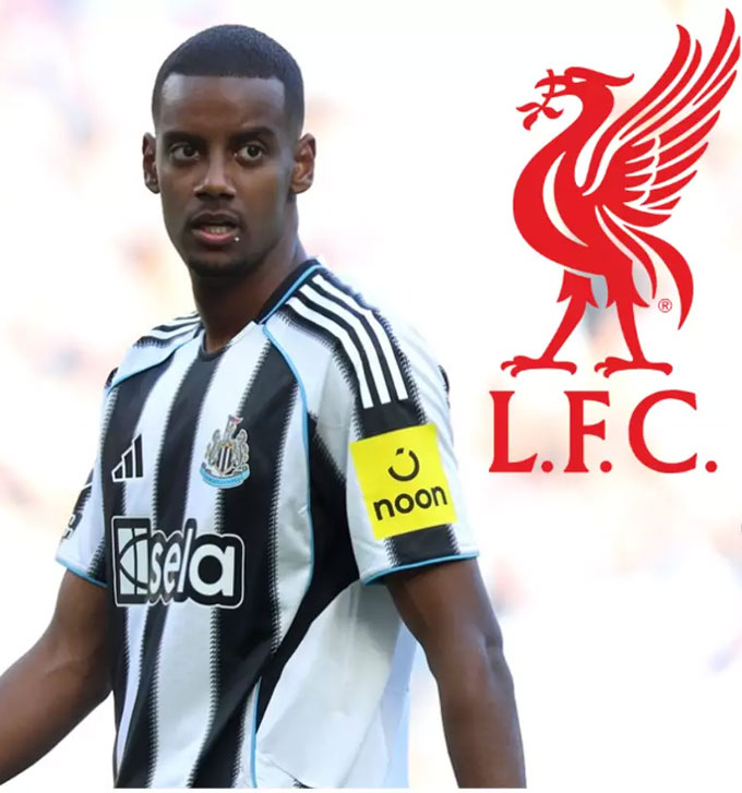 Liverpool sẵn sàng chi 120 triệu bảng cho Isak