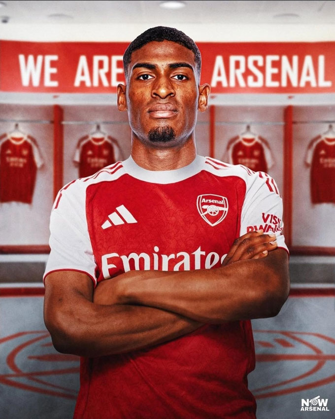 Mosquera đã sẵn sàng cạnh tranh với Saliba và Gabriel tại Arsenal