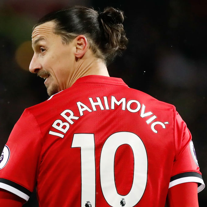 Ibrahimovic quyết lấy áo số 10 tại MU
